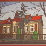 Роман Дмитрик. Будинок по вул. Антоновича, 44. Із Серії "Львів, котрий зникає", ксилографія, 2011 рік