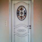 Вітражна дверна фільонка
